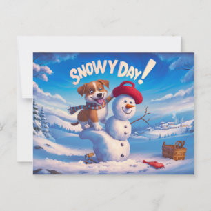 Postcards Snow Day 09