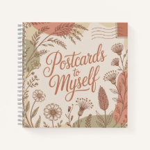 Postcards to Myself - Self Care Journal
