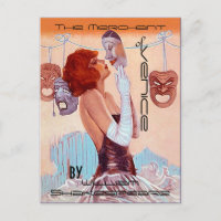 Postcards Vintage Theatre-Poster-Look Shakespeare