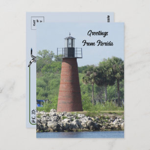 Postcrossing Lighthouse Lake Tohopekaliga Florida Postcard
