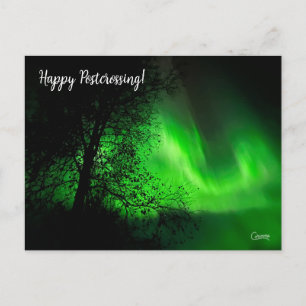 Postcrossing Northern Lights 2 - Postcard