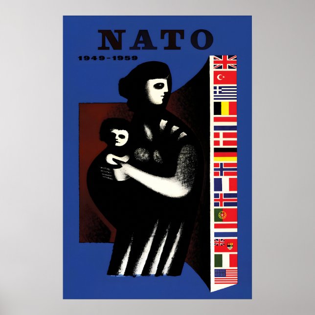 Poster 10 years NATO 1949-1959 (Front)