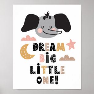 Poster (20,3 x 25,4 cm) - Elephant