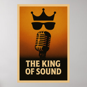 Poster 26, King of Sound, Vintage