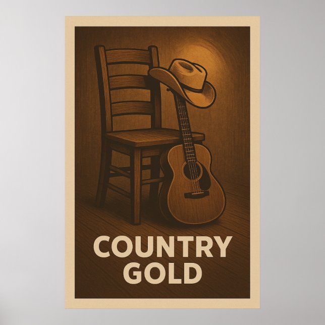 Poster 29, Country Gold, Vintage (Front)