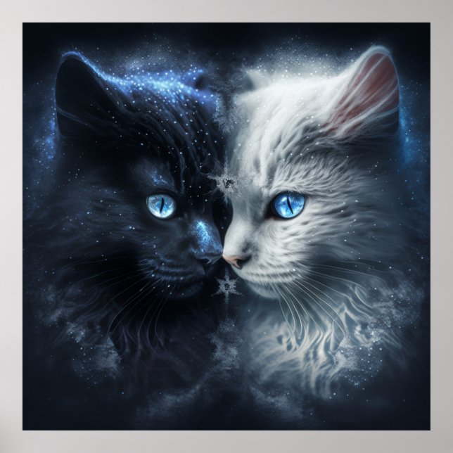 Poster 2 cat (Front)