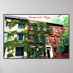 Poster 4 - Greenwich Village, NYC