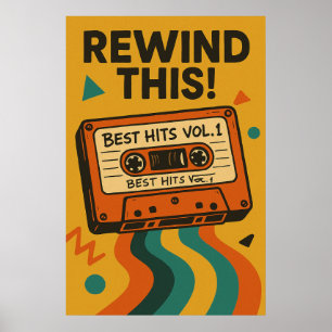 Poster 7, Rewind This!, Vintage
