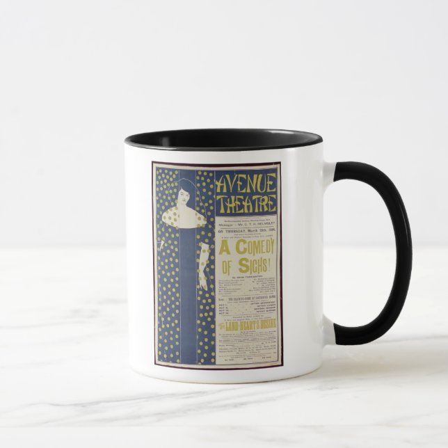Poster advertising A Comedy of Sighs Mug (Right)
