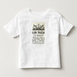 Poster advertising 'A Midsummer Night's Dream' Toddler T-Shirt