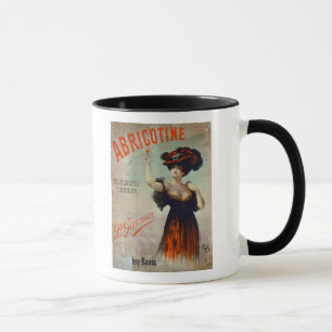 Poster advertising 'Abricotine', made by P. Garnie Mug