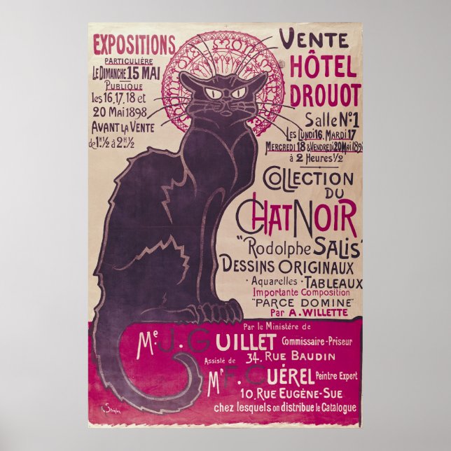 Poster advertising an exhibition (Front)