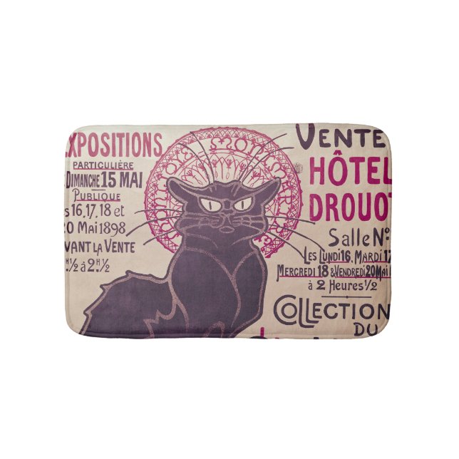 Poster advertising an exhibition bath mat (Front)