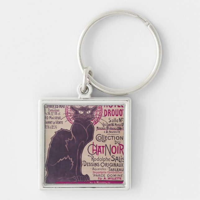 Poster advertising an exhibition key ring (Front)