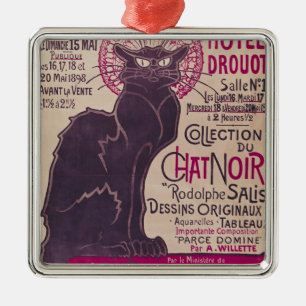 Poster advertising an exhibition metal tree decoration