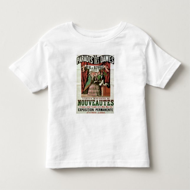 Poster advertising 'Au Paradis des Dames' Toddler T-Shirt (Front)