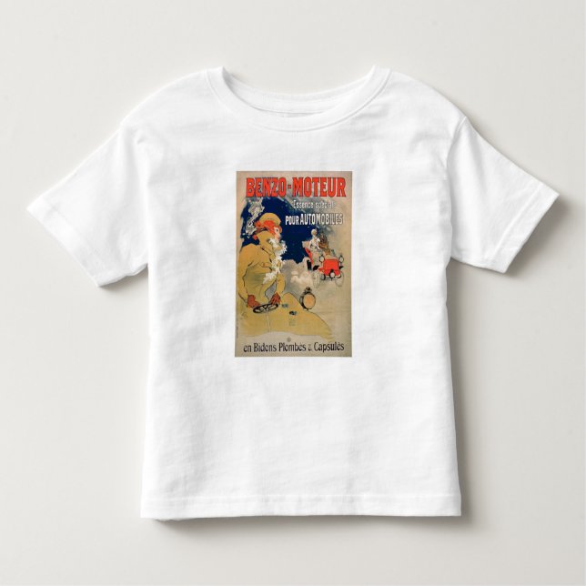 Poster advertising 'Benzo-Moteur' Motor Oil Especi Toddler T-Shirt (Front)