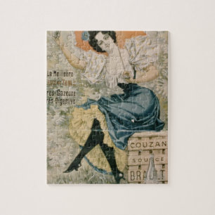 Poster advertising 'Brault Natural Mineral Water f Jigsaw Puzzle