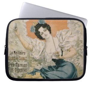 Poster advertising 'Brault Natural Mineral Water f Laptop Sleeve