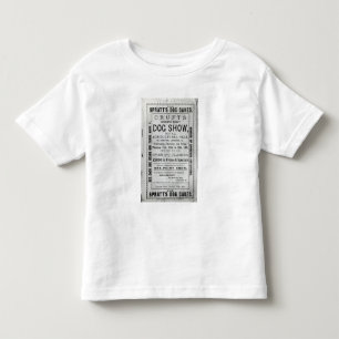 Poster advertising Cruft's Dog Show Toddler T-Shirt