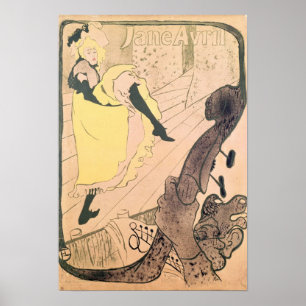 Poster advertising Jane Avril