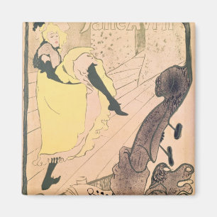 Poster advertising Jane Avril Magnet