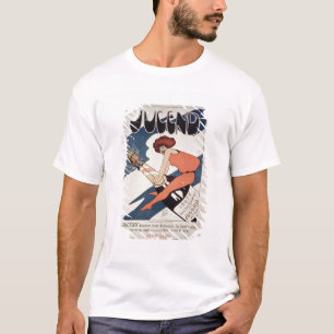Poster advertising 'Jugend, illustrated Weekly Mag T-Shirt