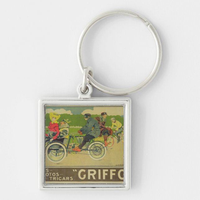 Poster advertising key ring (Front)
