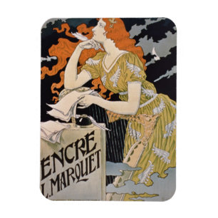 Poster advertising 'L. Marquet Ink, The Best Of Al Magnet