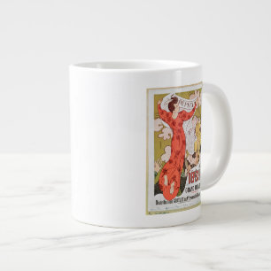 Poster advertising 'La Depeche de Toulouse' Large Coffee Mug