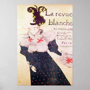 Poster advertising 'La Revue Blanche', 1895