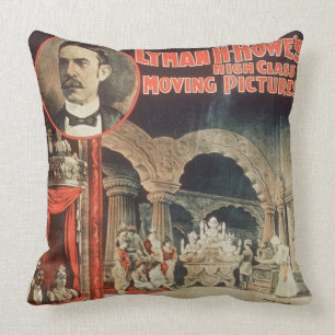 Poster advertising Lyman H. Howe's 'High Class Mov Cushion
