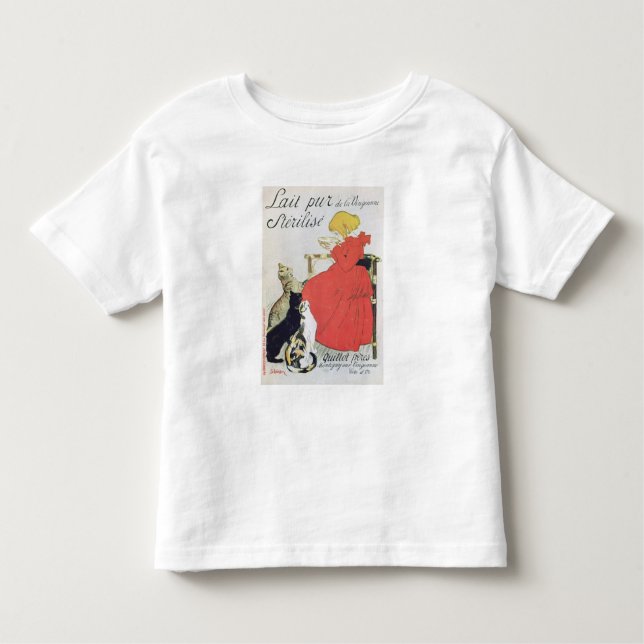 Poster advertising Pure Sterilised Milk Toddler T-Shirt (Front)