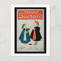 Poster advertising 'Suchard Chocolate' (color lit
