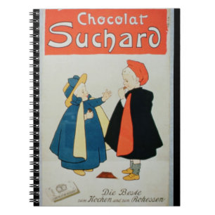 Poster advertising 'Suchard Chocolate' (colour lit Notebook