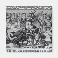 Poster advertising, 'The Barnum and Bailey