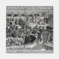 Poster advertising, 'The Barnum and Bailey