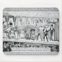 Poster advertising, 'The Barnum and Bailey