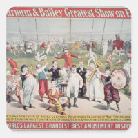 Poster advertising the Barnum