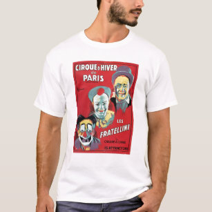 Poster advertising the 'Cirque d'Hiver de Paris' T-Shirt