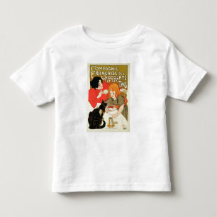 Poster Advertising the French Company of Chocolate Toddler T-Shirt