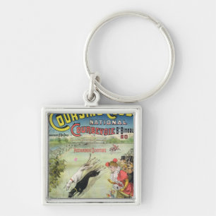 Poster advertising the opening of Coursing Key Ring