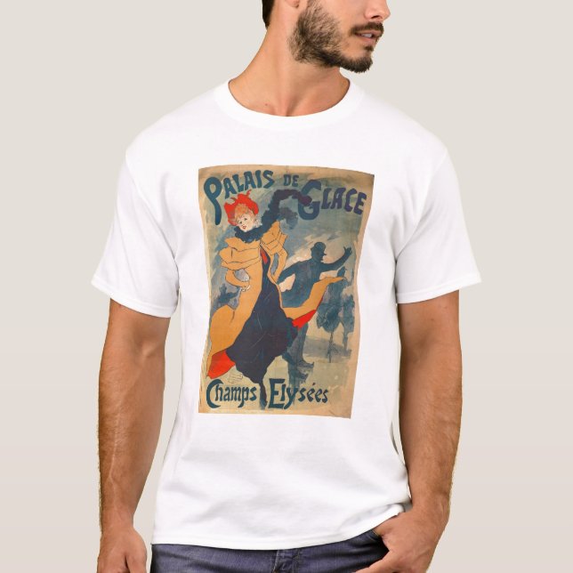 Poster advertising the Palais de Glace T-Shirt (Front)