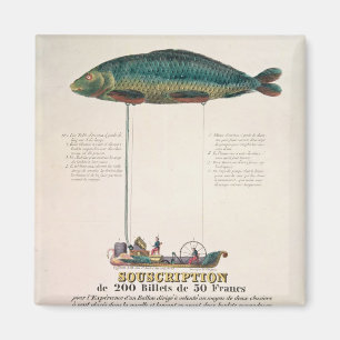 Poster advertising the subscription magnet