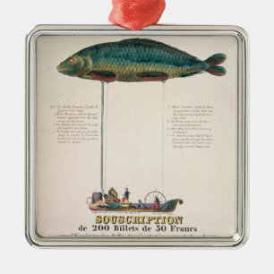 Poster advertising the subscription metal tree decoration