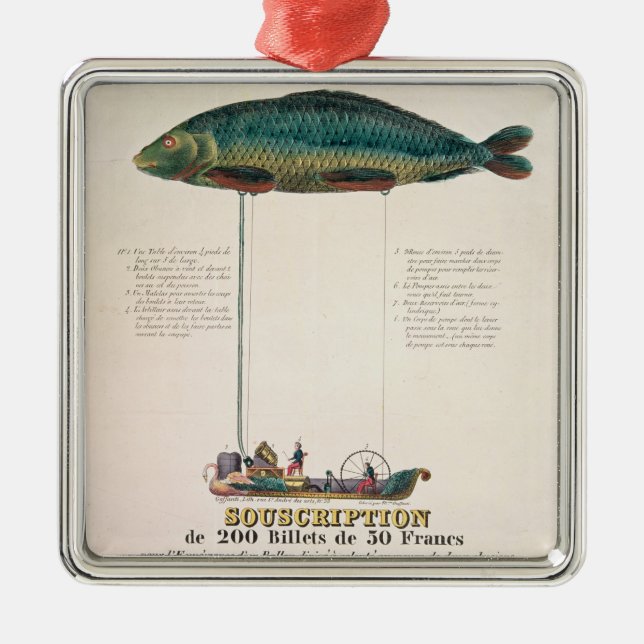 Poster advertising the subscription metal tree decoration (Front)