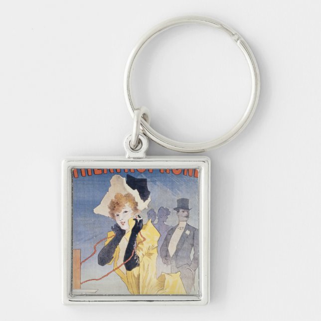 Poster Advertising the 'Theatrophone' Key Ring (Front)