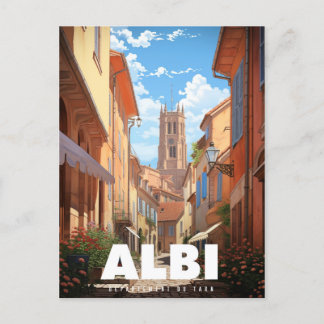 Poster Albi - France - Tarn Department - 81 - Postcard