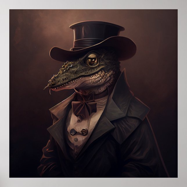 Poster alligator (Front)