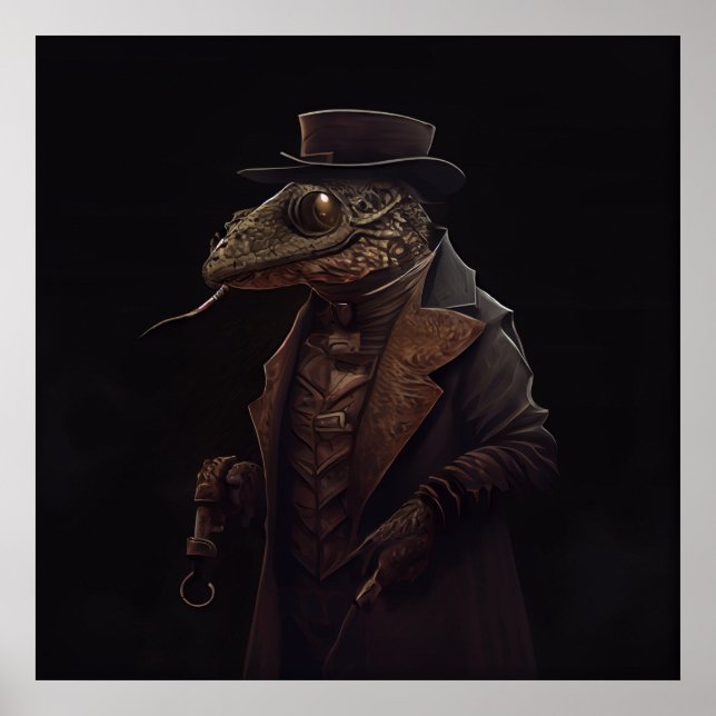 Poster alligator (Front)